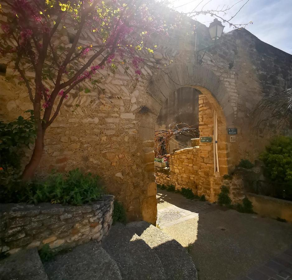 小城堡住宿加早餐旅馆 Châteauneuf-de-Gadagne 外观 照片